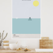 Jaws映画のポスター ポスター (キッチン)