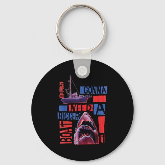 Jaws 2025には大きなボートが必要 キーホルダー (正面)