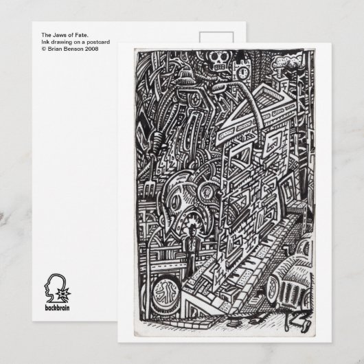 Jaws of Fate Flat Card (正面/裏面)