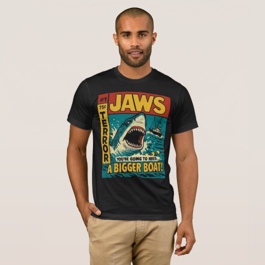 Jaws you’re going to need a bigger boat  tシャツ (正面フル)