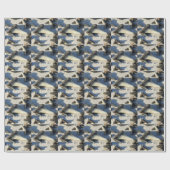 Jaxのビーチからの鮫の歯 ラッピングペーパー (フラット)