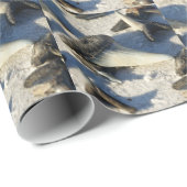 Jaxのビーチからの鮫の歯 ラッピングペーパー (ロールコーナー)