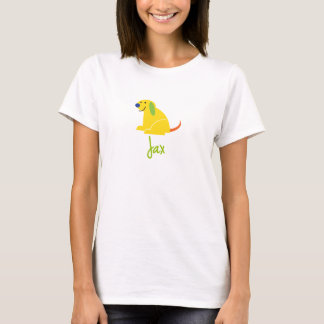 Jaxは子犬を愛します Tシャツ