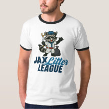 JaxリッターLeagueリンガーTシャツ