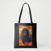 JAX PREMIUM TOTE BAG on black トートバッグ (正面)