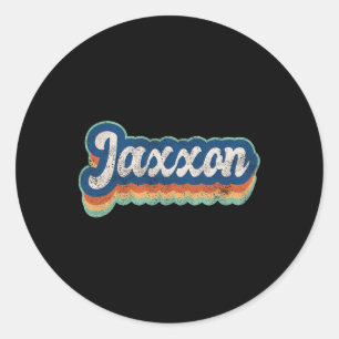 Jaxxon少年ヴィンテージスタイル70s 80s人 ラウンドシール