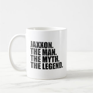 Jaxxon name, Jaxxon The Man The Myth The Legend コーヒーマグカップ