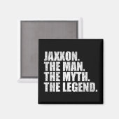 Jaxxon name, Jaxxon The Man The Myth The Legend マグネット (正面/裏面)