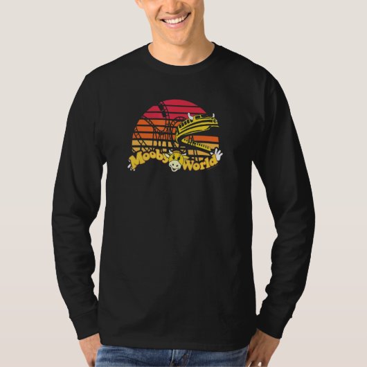 Jay とサイレント・ボブ モービーワールド 日没 遊園地パ tシャツ (正面)