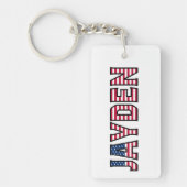 Jayden Name Vorname USA Flagge Anhänger Schlüssel キーホルダー (正面)
