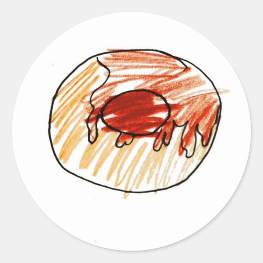 Jaydi ：ラウンドステッカー ラウンドシール (正面)