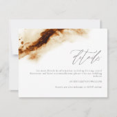 JAYLAボホテラコッタバーンオレンジ詳細カード 招待状 (正面)