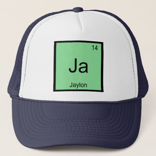 Jaylon 元素 化学元素 周期表 キャップ (正面)