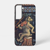 Jazep Drazdovic - Bear with Violi Samsung Galaxyケース (裏面)