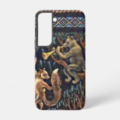Jazep Drazdovic - Bear with Violi Samsung Galaxyケース (裏面)