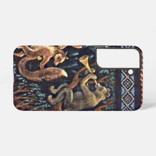 Jazep Drazdovic - Bear with Violi Samsung Galaxyケース (裏面横)