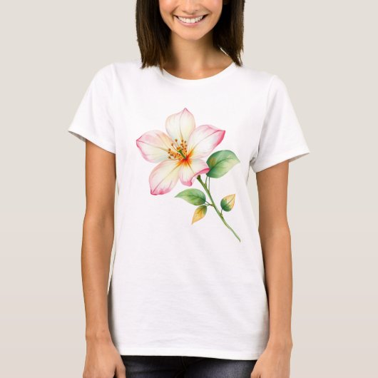 jazmine flower tシャツ (正面)