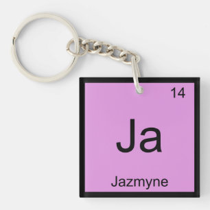 Jazmyne一流化学要素の周期表 キーホルダー