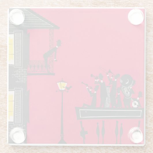 Jazz ガラスコースター (裏面)