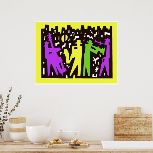 JAZZ – シリーズ ポスター (キッチン)