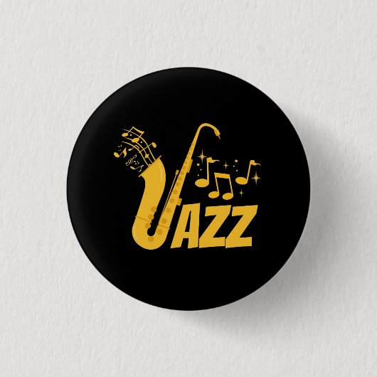 Jazz 缶バッジ (正面)