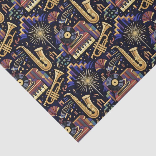 Jazz Age Celebration Pattern 薄葉紙 (詳細)