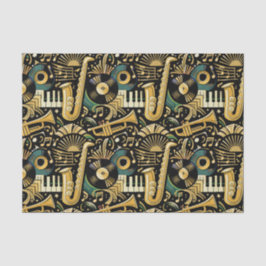 Jazz Age Music Pattern 薄葉紙