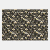 Jazz Age New Year Pattern ラッピングペーパーシート (正面2)
