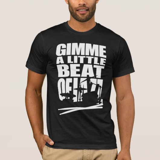 Jazz beat tシャツ (正面)