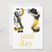 jazz day  招待状 (正面)