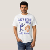 Jazz Fest オリジナル スパイラル Tシャツ (正面フル)