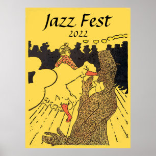 Jazz Fest 2022、編集文字ポスターの追加 ポスター