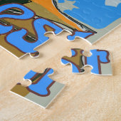 Jazz Fest Abstract Musical Instraments ジグソーパズル (側面)