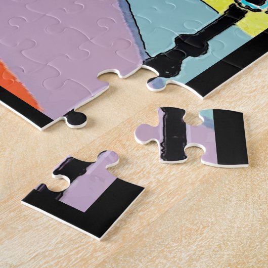 Jazz Fest Art Decco ジグソーパズル (側面)