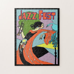 Jazz Fest Art Decco ジグソーパズル