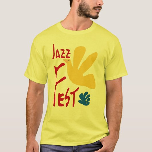Jazz Fest Bird T-Shirt Tシャツ (正面)