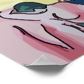 Jazz Fest Du Jardin 2018，編集文字 ポスター (角)