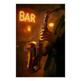Jazz in Bar Lights ポスター