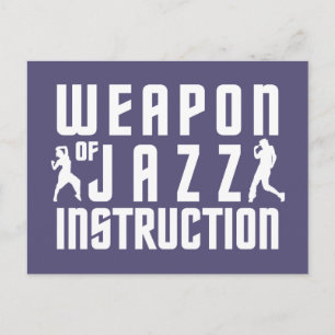 Jazz Instructionのカスタムポストカード ポストカード