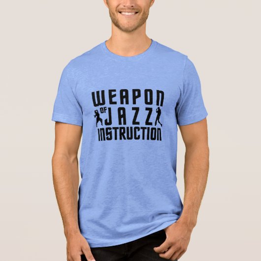 Jazz Instruction Shirts -スタイル、カラーを選択 トライブレンドＴシャツ (正面)