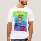 Jazz is Freedom Tシャツ (正面)