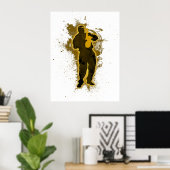 Jazz Man ポスター (ホームオフィス)