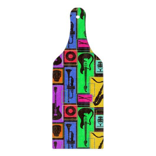 Jazz Music  cutting board カッティングボード (正面)