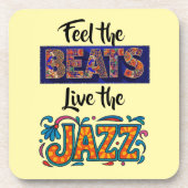 Jazz music lover コースター (正面)