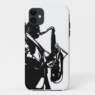 jazz saxophone iPhone 11 ケース