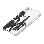 jazz saxophone Case-Mate iPhoneケース (下部)