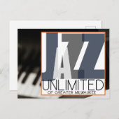 Jazz Unlimited Post Card ポストカード (正面/裏面)
