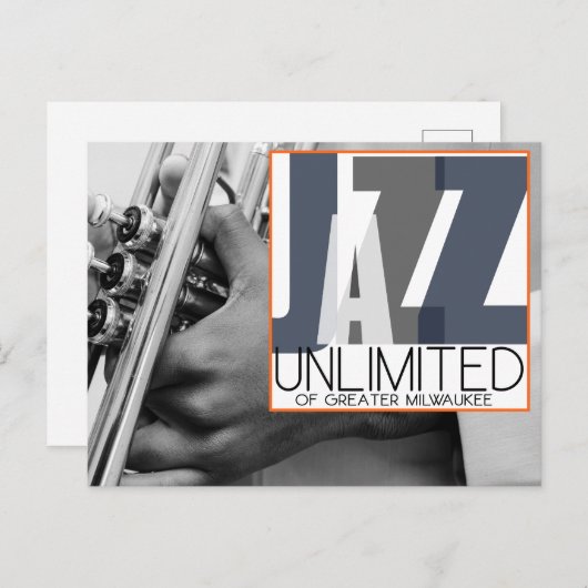 Jazz Unlimited Post Card ポストカード (正面/裏面)