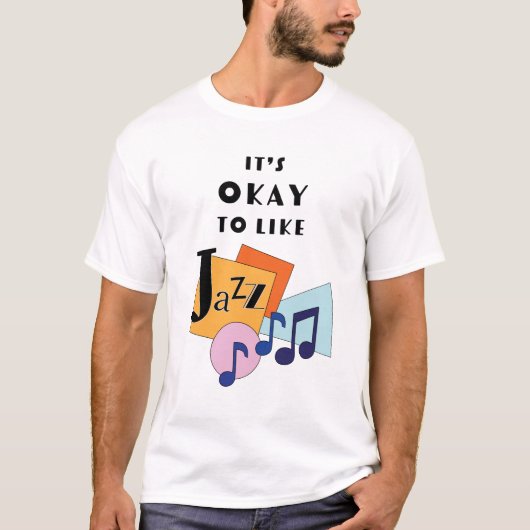 Jazz V.2を好きになってもいい Tシャツ (正面)