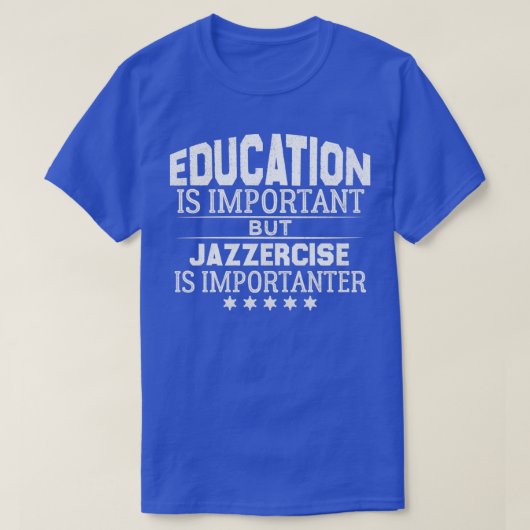 jazzerciseヴィンテージカッコいいQuoteFunny jazzercise Gift Tシャツ (デザイン正面)